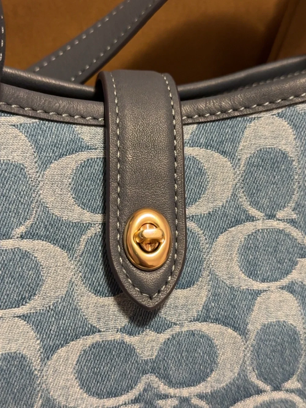 Hadley Small Crossbody in Signature Denim